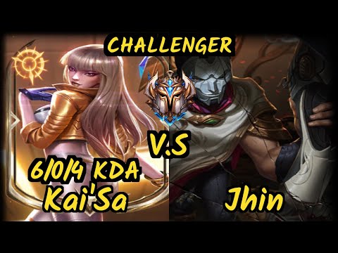 TSM Zven (KAI'SA) vs JHIN - 6/0/4 KDA BOTTOM ADC CHALLENGER GAMEPLAY - NA
