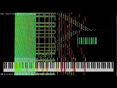 [Black MIDI] MIDITrail - Bad Apple!! Extended black Version 1