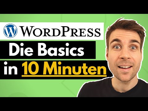 Create a WordPress website - The basics in 10 minutes