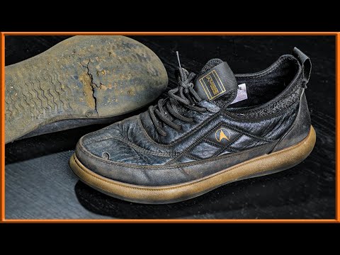 'Clean & Restore' My dad's old work shoes - VVR