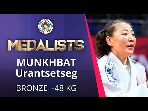 MUNKHBAT Urantsetseg Bronze medal Judo World Judo Championships Seniors Hungary 2021
