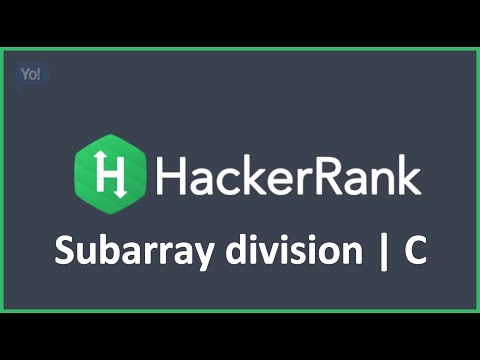 Subarray Division Hackerrank Solution In C Programming