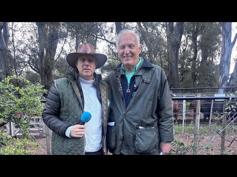 Baltazar Beltrán analiza el remate del Palenque 2026 junto a Rubén Berman