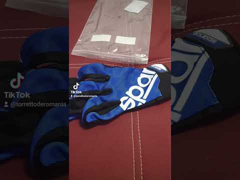 Sparco racing gloves unboxing