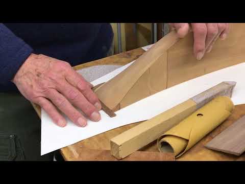 Cat Boat Half Hull by Malcolm M. Crosby, Part 7 Bow Stem