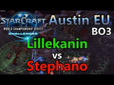 EU Open Qualifier #1 - Lillekanin (T) vs Stephano (Z) - WCS Austin Challenger