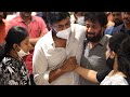 Chiranjeevi Emotional Moments With Actor Uttej Family | Actor Uttej Wife Padma Condolence Meet | FL