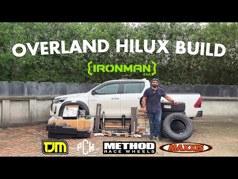Overland Hilux Build Series - Part 1. Ironman IM2.5 Monotube , Maxxis Razr, Method Wheels, LR Tank
