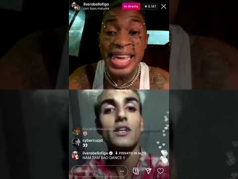 Rissa tra bello figo e ilyas maluma-diretta Instagram 07/09/2020