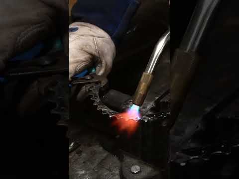 Forging a SWEPT HILT RAPIER from Bike Parts
