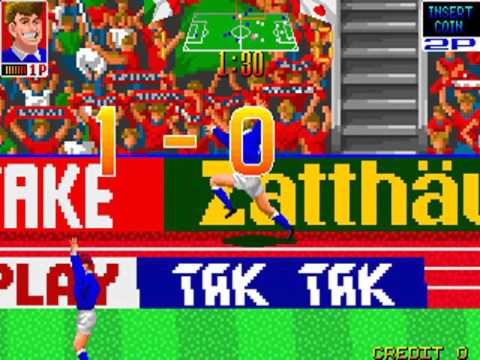 Hat Trick Hero (Japan) [MAME] [shortplay]