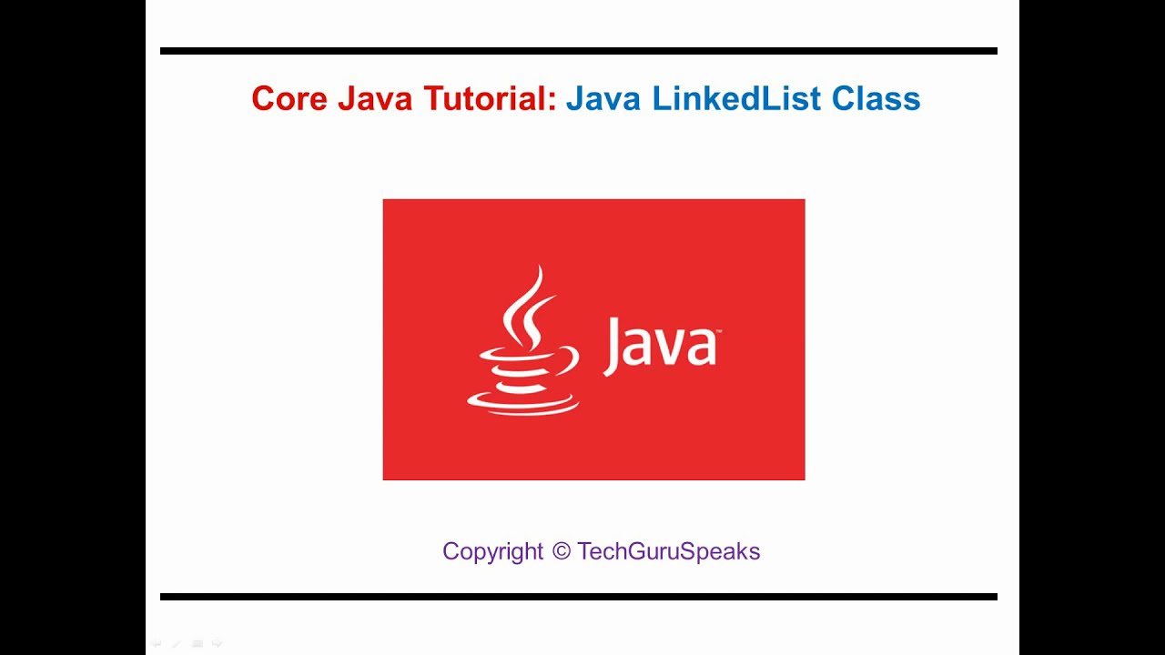 Core_Java_53 - Java LinkedList Class