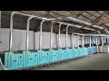 Waste Cloth Recycling Machine 3 9 Production Line Faded Denim Opening Video On Site Explanation