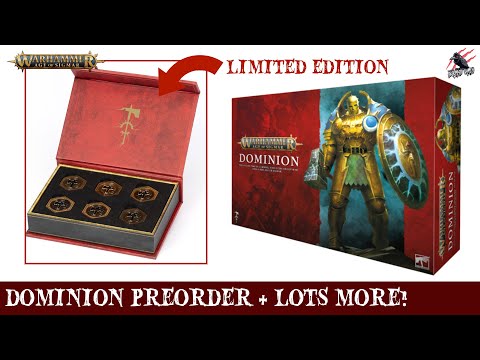 DOMINION PREORDER NEWS + NEW Limited Edition Product Reveal! Warhammer Age Of Sigmar New Edition