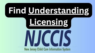 NJCCIS Site: Locating The Understanding Licensing Regulations Training Link