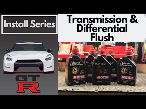 Transmission & Differential Fluid Flush - Nissan GTR - DEALER WANTED HOW MUCH????