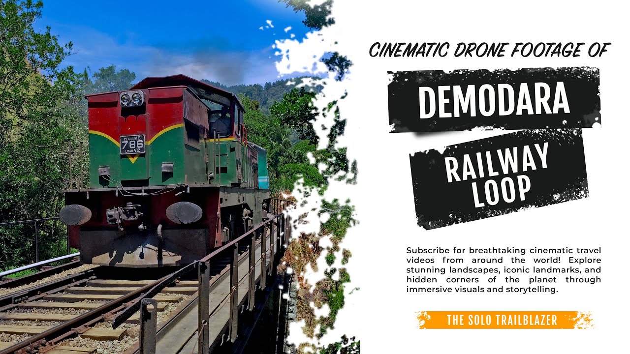 Experience aerial vistas of Demodara Loop.