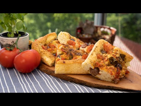 Dave’s Kitchen – Italian Focaccia Bread / Easy to prepare