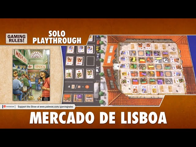 Mercado de Lisboa Board Game video thumbnail
