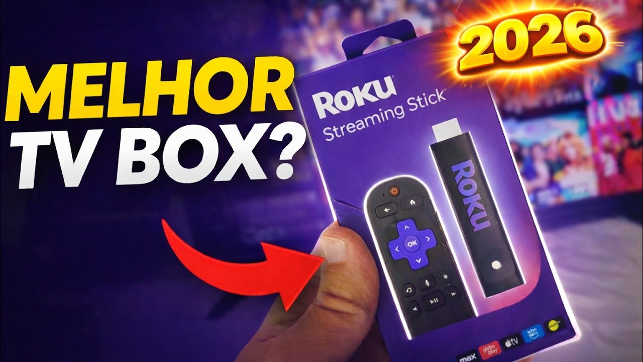 Miniatura da avaliação em vídeo de Roku Streaming Stick+ 4K com Controle por Voz
