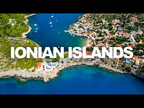 Greece | Sailing the Ionian. Lefkada, Atokos, Kastos, Ithaca, Kefalonia islands | Drone video in 4K