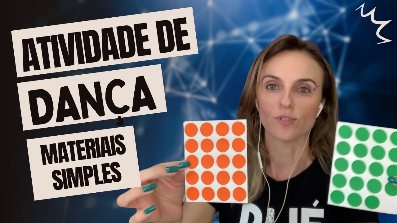 Atividade de Dança na escola com materiais simples