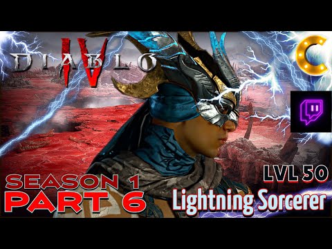 Diablo IV: Season 1 Part 6 | Lightning Sorcerer, Levels 50, Tier III | Nightmare Dungeon