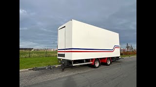 Купить прицеп фургон Draco 2 - Assige wipkar Dhollandia 1500kg  / flower size - Изображение 2 | Autoline KG Прицеп фургон Draco 2 - Assige wipkar Dhollandia 1500kg  / flower size | Изображение 2 - Autoline