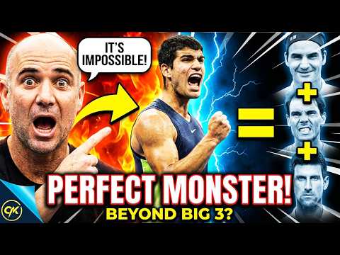 THE PERFECT PLAYER! Andre Agassi Has CLAIMED Carlos Has "THE BEST OF Federer, Nadal & Djokovic”