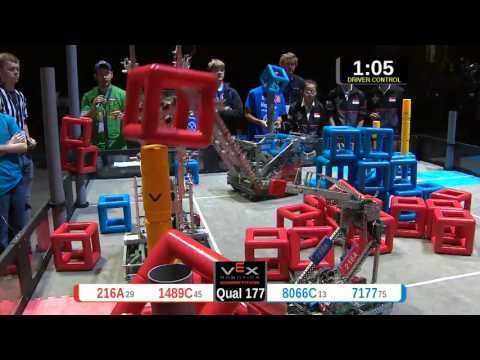 2015 VRC-MS Spir Q177 -  (216A 8066C) 57-Spirit Div-VRC Middle School-VEX Worlds 2015
