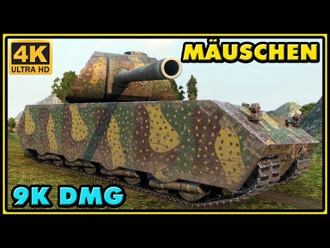 Mäuschen - 7 Kills - 9K Damage - World of Tanks Gameplay
