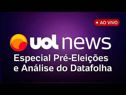 UOL News Especial Eleições: Análise do Datafolha e Pré-Primeiro Turno | 3 de outubro de 2026