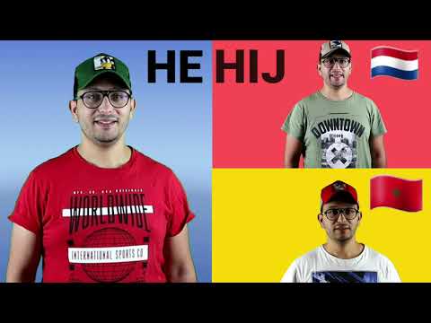 English vs Dutch vs Moroccan | How simalar are English, Dutch and Moroccan darija?