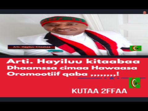 Arti  Hayiluu Kitaabaa Saba Oromootiif dhaamssa cimaa dhaameera  Kutaa 2ffaa