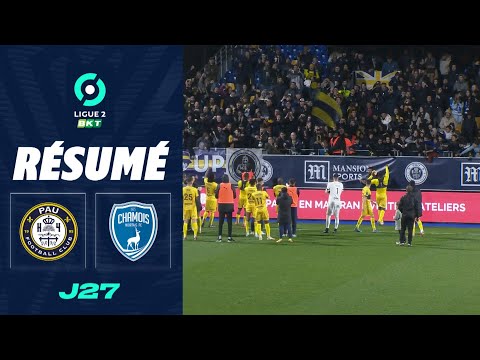PAU FC - CHAMOIS NIORTAIS FC (1 - 0) - Résumé - (PAU - CNFC) / 2022-2023