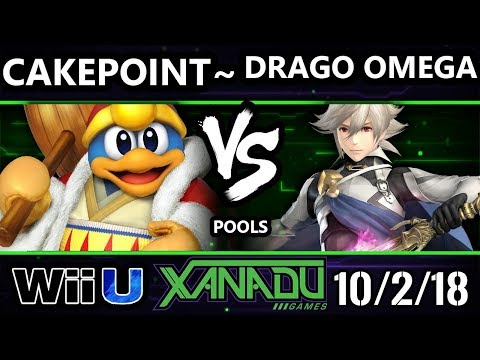 S@X 270 Smash 4 -  Cakepoint~ (DeDeDe) Vs.  Drago Omega (Corrin) Wii U Swiss Pools