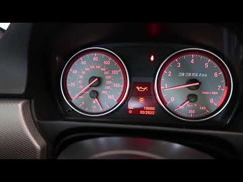 2012 BMW 335is E92 Oil Reset