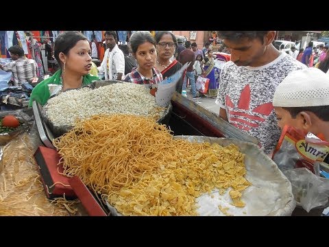 Lucknow Bhelpuri @ 10 rs Plate -  Street Food Loves You Video