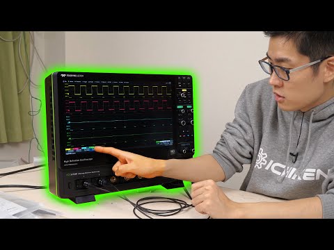 I Got Osciloscope!  This is my MOST EXPENSIVE SETUP EVER!  HDO6000B 1GHz model.