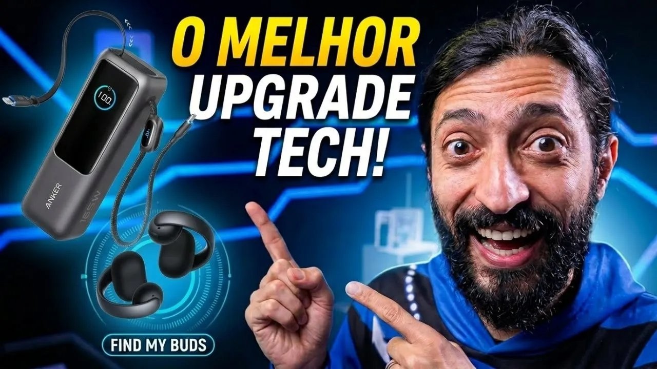 Testei 2 produtos que TODO MUNDO precisa ter na mochila! Anker Powerbank & soundcore AeroClip