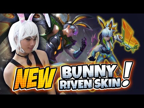 Trying out the new Battle Bunny Prime Riven skin