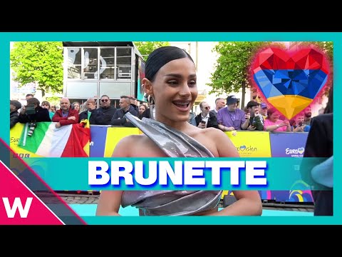 Thumbnail for Brunette (Armenia) @ Eurovision 2023 Turquoise Carpet Opening Ceremony | Interview by brunette
