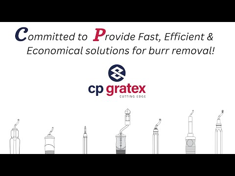 Deburring Tools application video_CP GRAT-EX MFG.CO