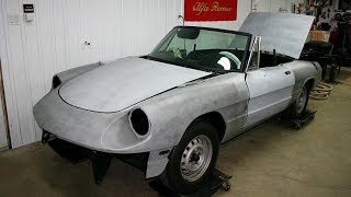 Alfa Romeo Spider renovation tutorial video