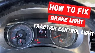 2012 Dodge Charger Brake and Traction Control light Stay on. Part 1