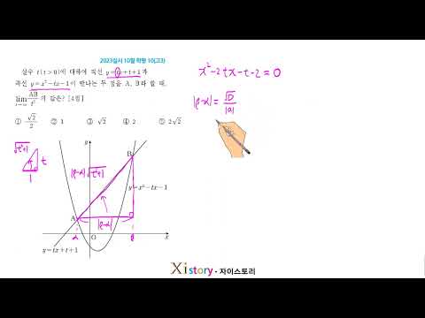 2023 October 3rd year high school mock exam math question 10