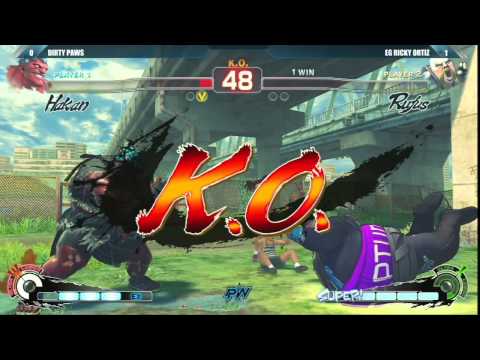 USF4: EG Ricky Ortiz vs Dirty Paws - PH Fight Club league - Round 3