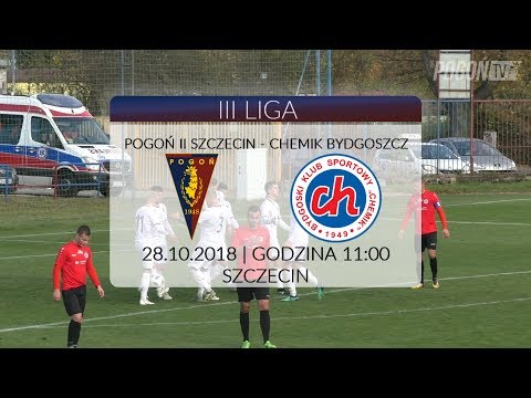 III liga: Pogoń II Szczecin - Chemik Bydgoszcz 2:0