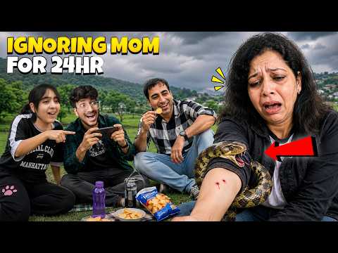 Ignoring Our Mom For 24 Hours | Family Vlog