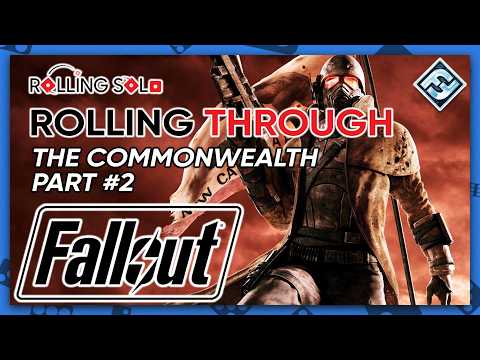 Fallout: The Board Game w/ Atomic Bonds & New California | Solo Playthrough | Part #2
